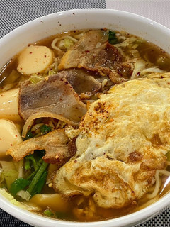 A picture of Egg Noodles Soup.