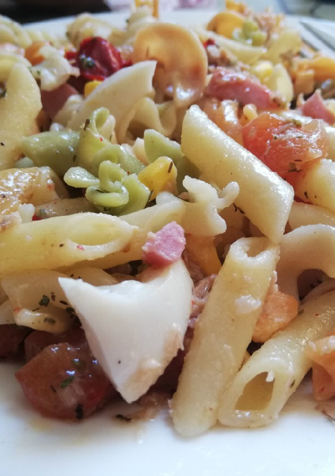 Una foto de Ensalada de pasta