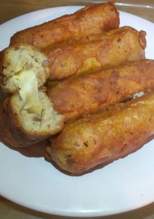 Una foto de CHURRUSCONES DE CARNE Y QUESO!