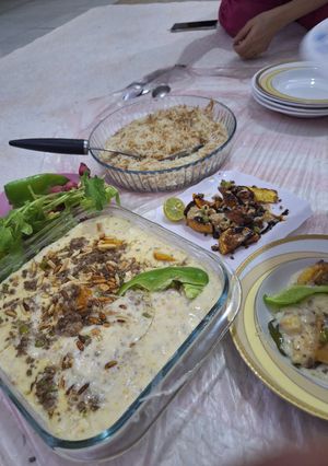 صورة لوصفة يقطين باللبن اكلة باردة