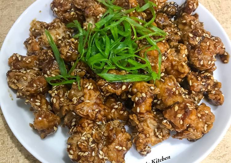 Bagaimana Membuat Korean Honey Chicken, Enak