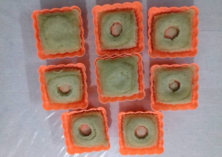 Bahan Membuat Bolu Kukus No Mixer No Soda (rasa green tea), Sempurna