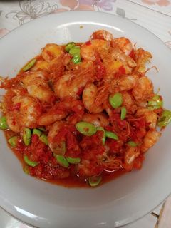 Foto resep Sambal udang pete