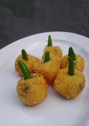 Foto resep Kroket kentang isi ayam