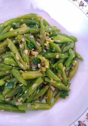 Foto resep Tumis buncis ebi