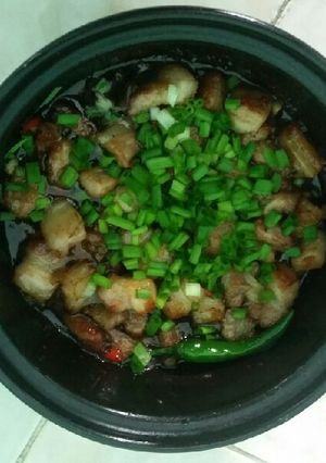 Hình của món Kho quẹt.