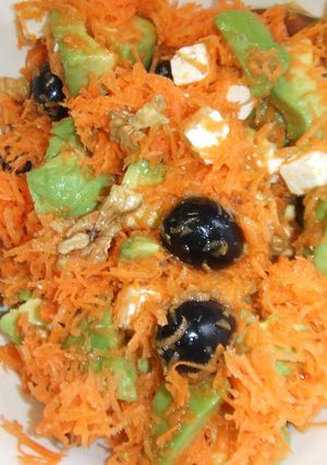Una foto de Ensalada sencilla para otoño
