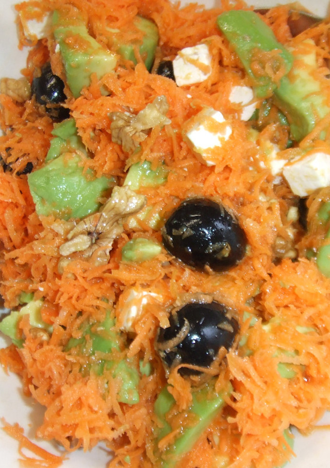 Una foto de Ensalada sencilla para otoño