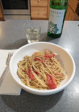 A picture of Student pasta.