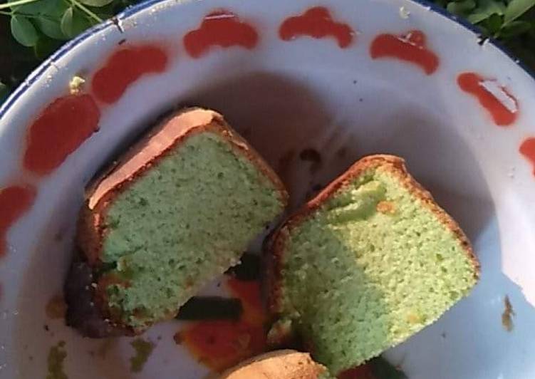 Resep: Bolu panggang/pandan mudah simpel