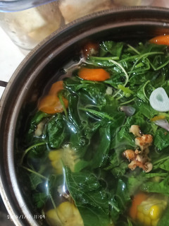 Foto resep Bening Bayam Kuah Manis (Non MSG, vegetarian friendly)