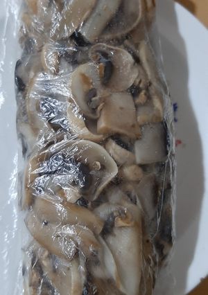 عکسی از دستور بلانچ کردن قارچ