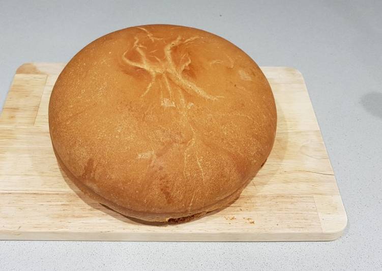 Plain flour bread