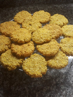 Una foto de Galletitas de avena y pulpa de fruta