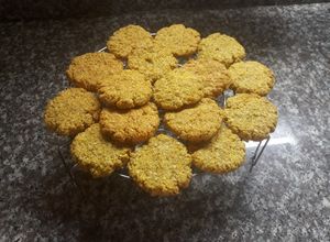 Una foto de Galletitas de avena y pulpa de fruta