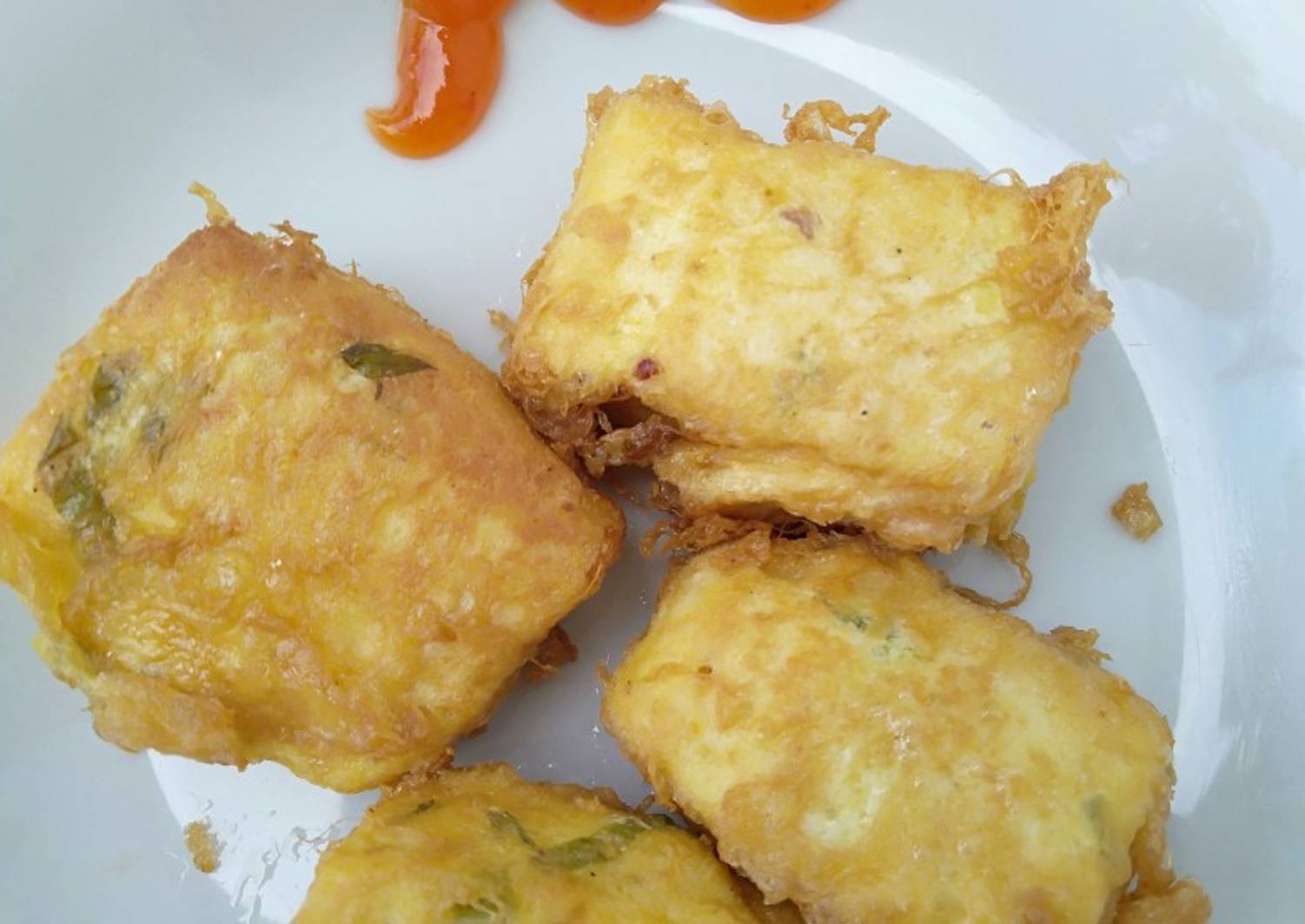 Resep Tahu goreng telur oleh Dyajeng Ella - Cookpad