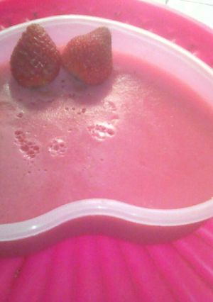 Foto resep Puding strawberry