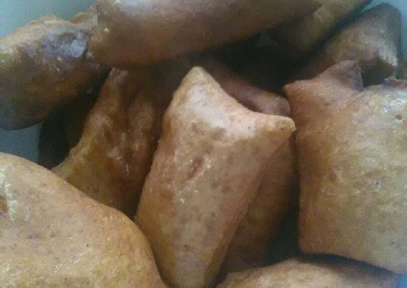 Mandazi with cinnamon #4weekschallenge#