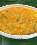 Sopa de habas con verduras