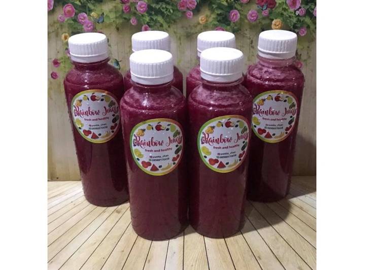 Cara Gampang Membuat Diet Juice Beetroot Grape Jambu Kristal Raspberry Mango, Menggugah Selera