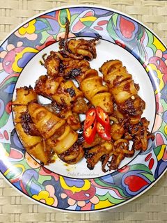 Foto resep Cumi Bakar Teflon