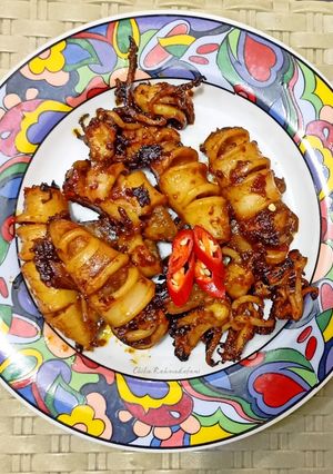 Foto resep Cumi Bakar Teflon