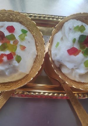 A picture of Dry Fruit Shrikhand😋.