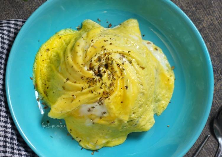 Resep Nasi goreng kornet Tornado omelette, Bisa Manjain Lidah