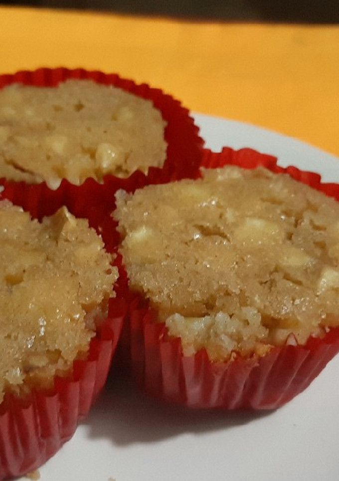 Una foto de Muffins de manzana y canela