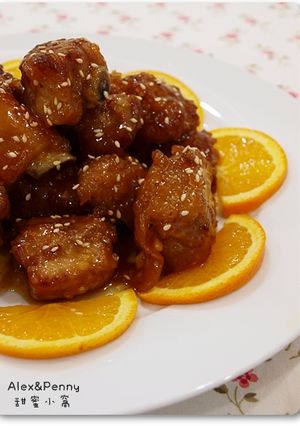 橙汁排骨 的食譜成品照片