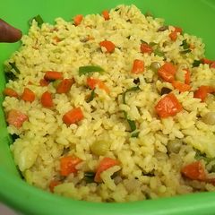 Pineapple Fried Rice A picture of Pineapple Fried Rice.