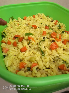 A picture of Pineapple Fried Rice.