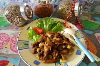 Resep Ayam suwir bumbu rica Menu Enak