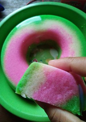 Foto resep Puding warna roti tawar