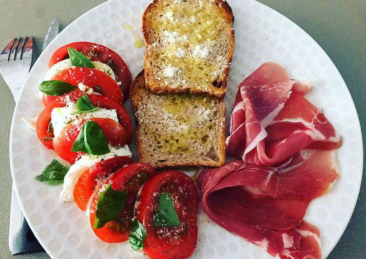 Étapes pour faire Super rapide Fait maison Salade fraîcheur aux saveurs italiennes