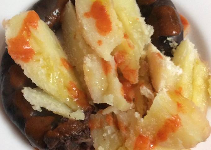 Prietas artesanales con papas ? cocidas Receta de Maria Paz Dominguez/  @pacitamama en instagram- Cookpad