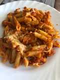 Macarrones con carne picada y tomate (Mambo/Thermomix)