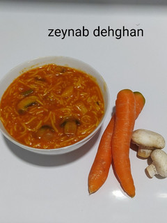 عکسی از دستور سوپ