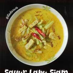 A picture of Sayur Labu Siam.