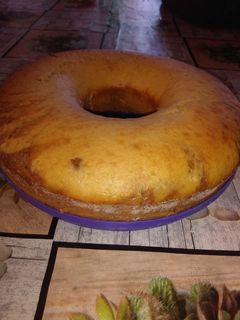 Una foto de Bizcochuelo esponjoso combinado con cacao