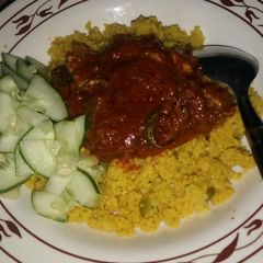 Curry cuscus A picture of Curry cuscus.
