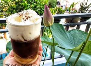 Hình của món Cà phê muối.