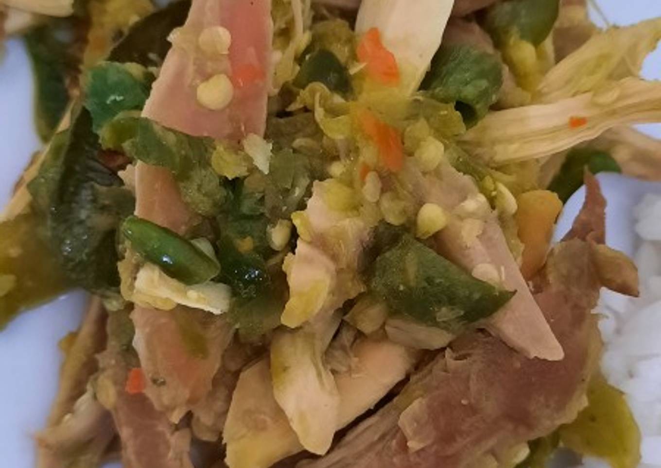 Ayam panggang sambal ijo