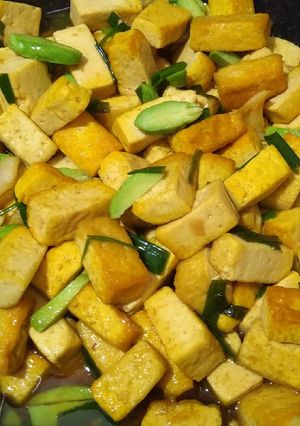Foto resep Tumis Tahu Kuning Pete