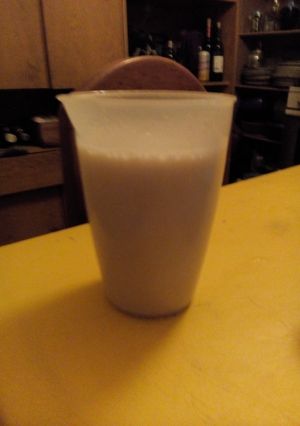 Una foto de Leche de avena