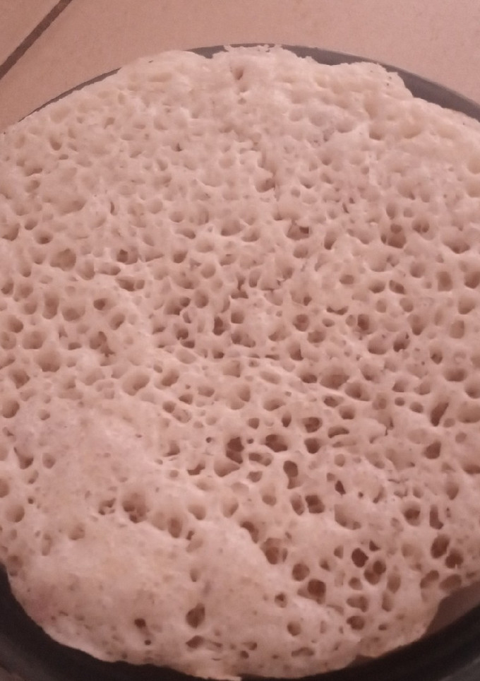 A picture of Rice pancake (sinasir).