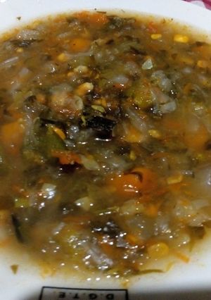 Una foto de Sopa de verdura que sopapea a las sopas!!!