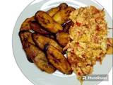 Plantain and Egg Breakfast Hash