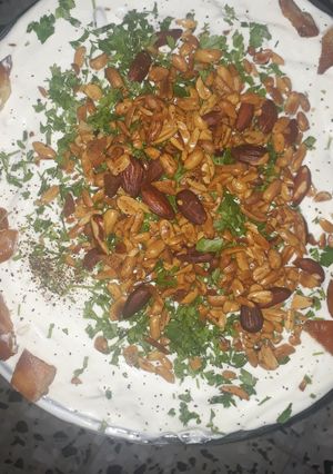 صورة لوصفة فتة دجاج