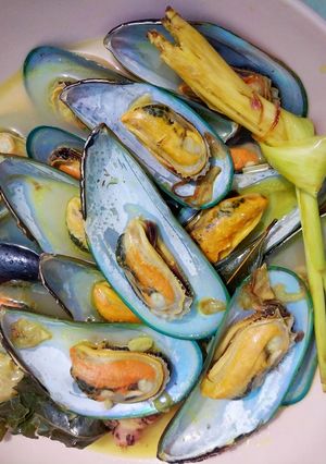 Foto resep Tumis Kerang ijo simpel